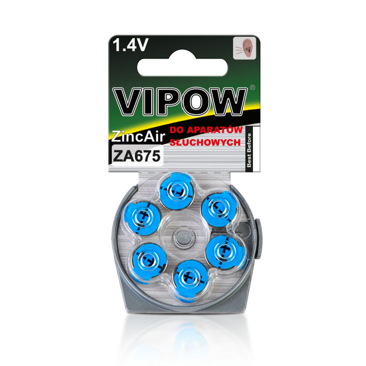 Bateria ZA675 6szt/blist Bateria ZA675 6szt/blist