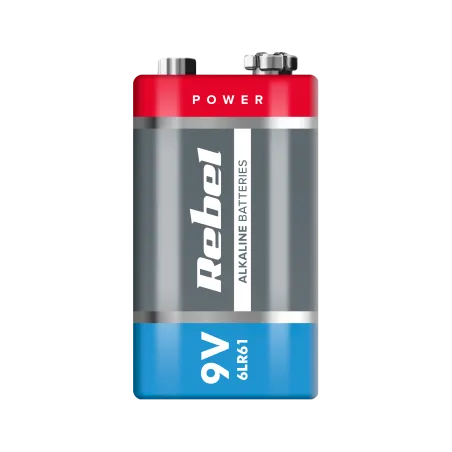 Baterie alkaliczne REBEL 9V 6LR61
