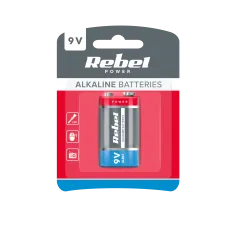 Baterie alkaliczne REBEL 9V 6LR61