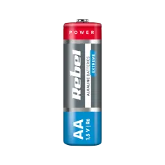 Baterie alkaliczne REBEL EXTREME LR06 2szt/bl.
