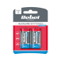 Baterie alkaliczne REBEL EXTREME LR14 2szt/bl. Baterie alkaliczne REBEL EXTREME LR14 2szt/bl.