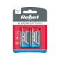 Baterie alkaliczne REBEL LR14 2szt/bl. Baterie alkaliczne REBEL LR14 2szt/bl.