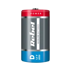 Baterie alkaliczne REBEL LR20