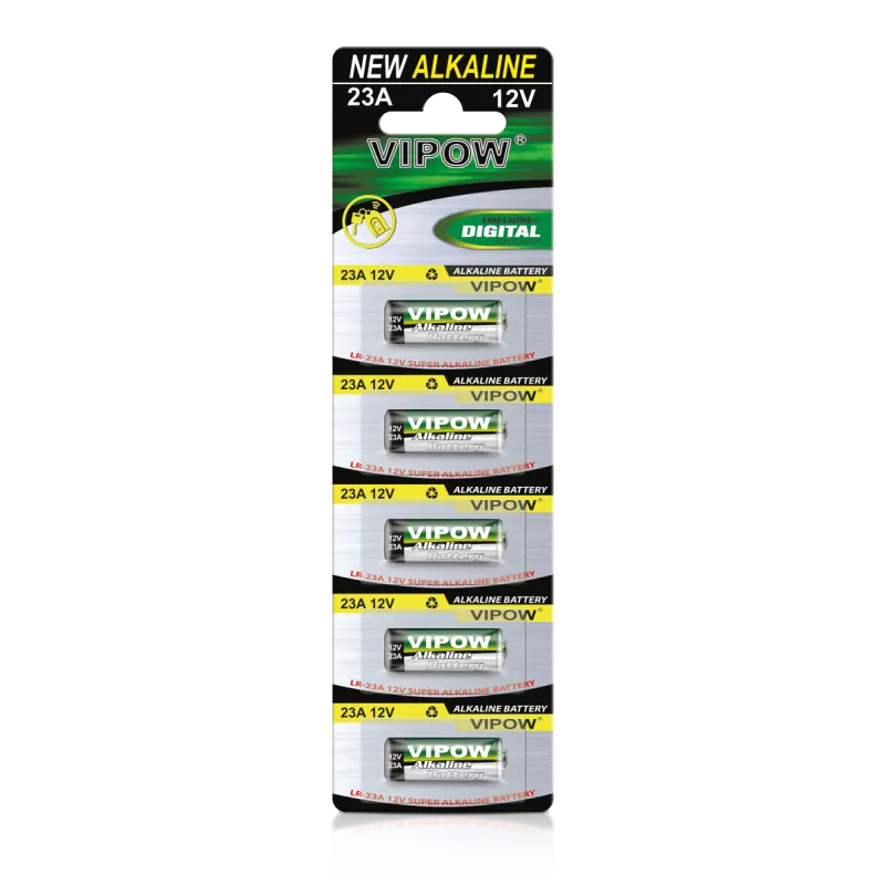 Baterie alkaliczne VIPOW LR23A 5szt/bl. Baterie alkaliczne VIPOW LR23A 5szt/bl.