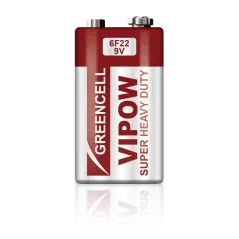 Baterie cynkowo węglowe VIPOW 6F22