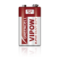 Baterie cynkowo węglowe VIPOW 6F22 Baterie cynkowo węglowe VIPOW 6F22