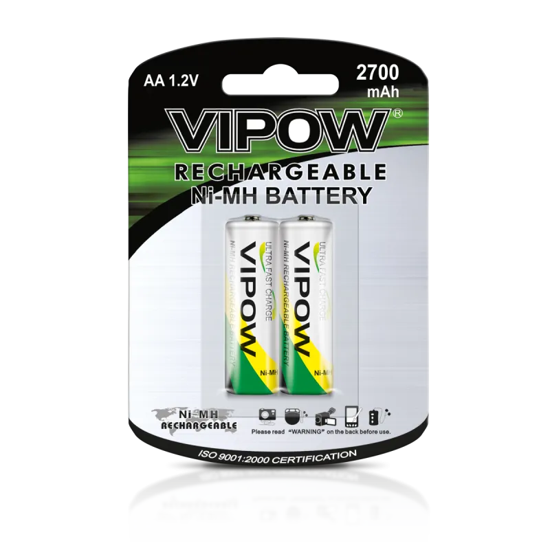 Baterie NI-MH AA 2700mAh 2szt/bl.