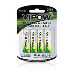 Baterie NI-MH AA 2700mAh 4szt/bl.