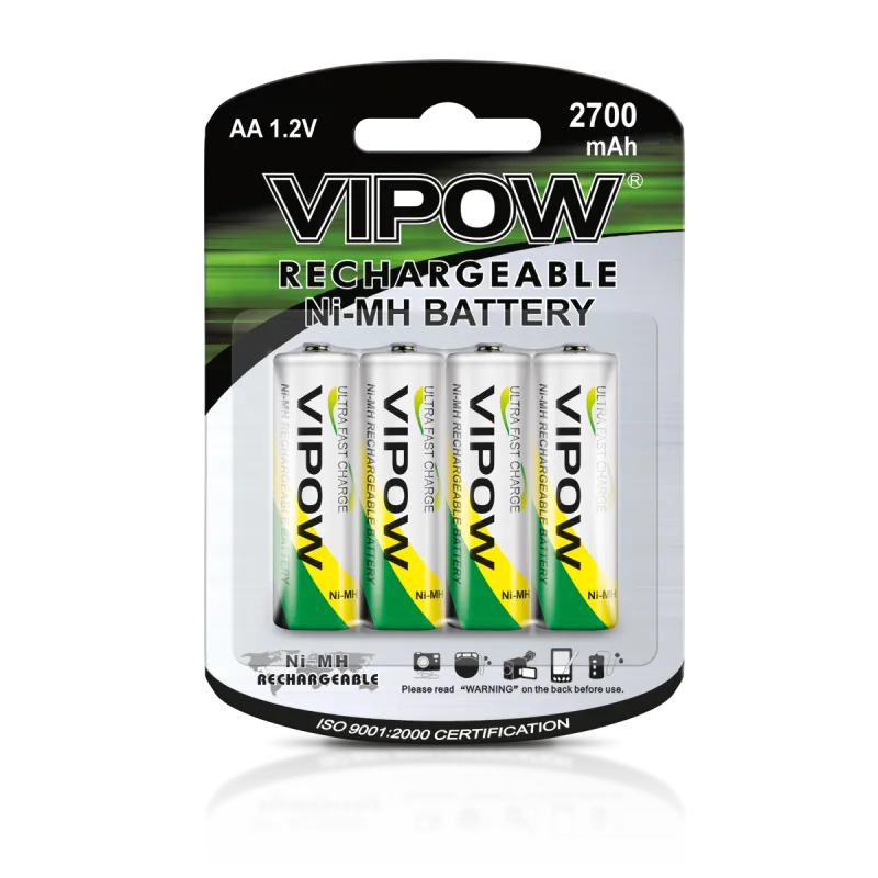 Baterie NI-MH AA 2700mAh 4szt/bl.