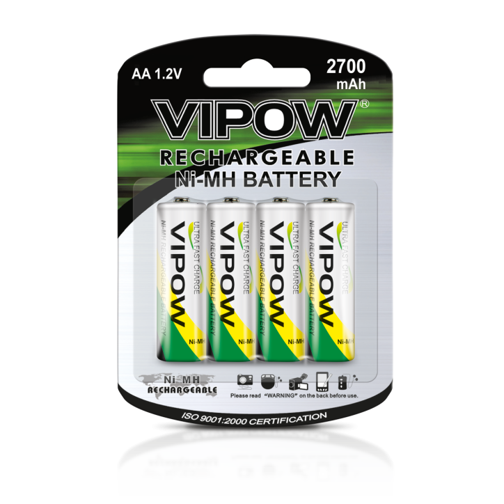 Baterie NI-MH AA 2700mAh 4szt/bl. Baterie NI-MH AA 2700mAh 4szt/bl.