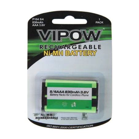 Baterie P104 5/4 AAA830mAh 3.6V