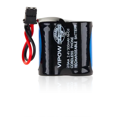 Baterie P202 2/3AA300mAh 2.4V