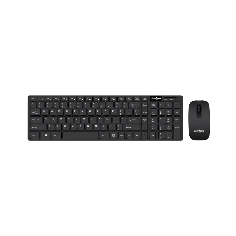 Bezprzewodowa klawiatura + mysz Rebel WS300 Bezprzewodowa klawiatura + mysz Rebel WS300