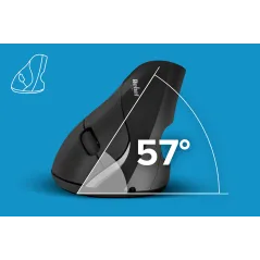 Bezprzewodowa mysz pionowa Rebel WM500