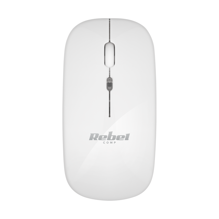 Bezprzewodowa mysz Rebel WM210 Biała Bezprzewodowa mysz Rebel WM210 Biała