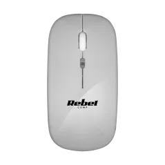 Bezprzewodowa mysz Rebel WM210 Srebrna