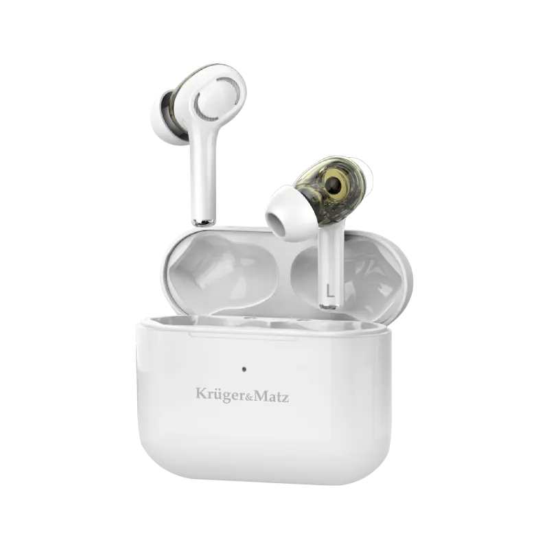 Bezprzewodowe słuchawki dokanałowe Dual Driver TWS Kruger&Matz M4 PRO