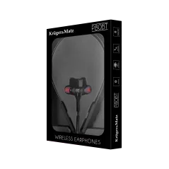 Bezprzewodowe słuchawki dokanałowe Kruger&Matz KMP80BT