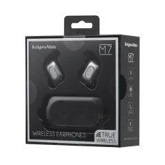 Bezprzewodowe słuchawki dokanałowe Kruger&Matz M7 True Wireless