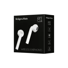 Bezprzewodowe słuchawki douszne TWS Kruger&Matz M1