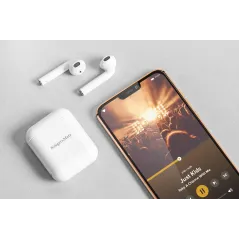 Bezprzewodowe słuchawki douszne TWS Kruger&Matz M1