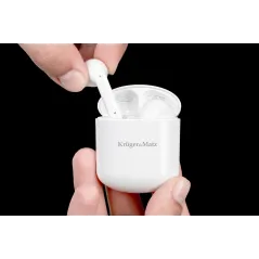 Bezprzewodowe słuchawki douszne TWS Kruger&Matz M2