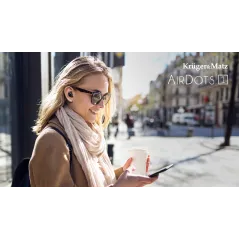 Bezprzewodowe słuchawki douszne TWS Kruger&Matz Air Dots 1