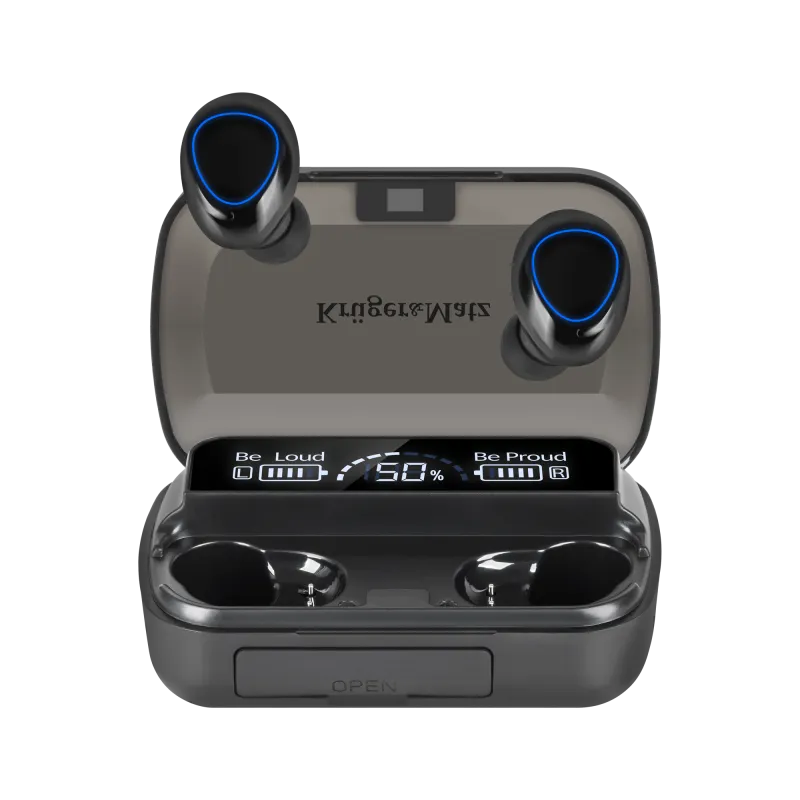 Bezprzewodowe słuchawki douszne z power bankiem Kruger&Matz M10 Bezprzewodowe słuchawki douszne z power bankiem Kruger&Matz M10