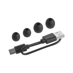 Bezprzewodowe słuchawki douszne z power bankiem Kruger&Matz M10