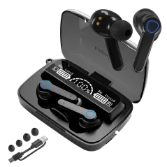 Bezprzewodowe słuchawki douszne z power bankiem Kruger&Matz M19