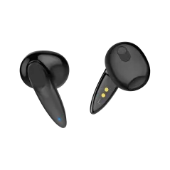 Bezprzewodowe słuchawki douszne z power bankiem Kruger&Matz M6 - kolor czarny