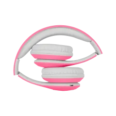 Bezprzewodowe słuchawki nauszne dla dzieci Kruger&Matz model Street Kids , kolor różowy