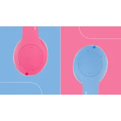 Bezprzewodowe słuchawki nauszne dla dzieci Kruger&Matz model Street Kids , kolor różowy