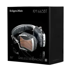 Bezprzewodowe słuchawki nauszne Kruger&Matz KM 665BT