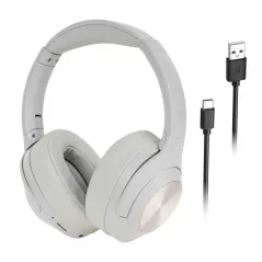 Bezprzewodowe słuchawki nauszne Kruger&Matz F2 , kolor szary