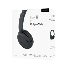 Bezprzewodowe słuchawki nauszne Kruger&Matz model Flow 2 Wireless