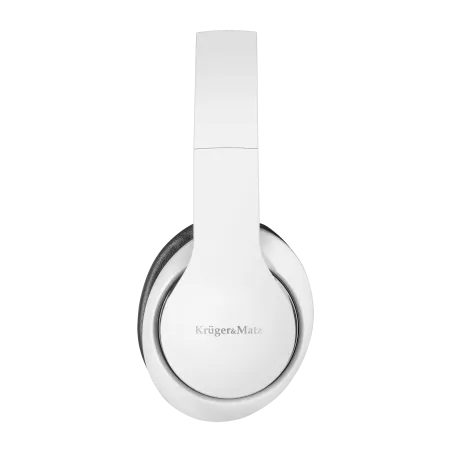 Bezprzewodowe słuchawki nauszne Kruger&Matz model Street 2 Wireless, kolor biały