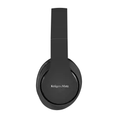 Bezprzewodowe słuchawki nauszne Kruger&Matz model Street 2 Wireless, kolor czarny