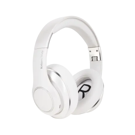 Bezprzewodowe słuchawki nauszne Kruger&Matz model Street 3 Wireless, kolor biały