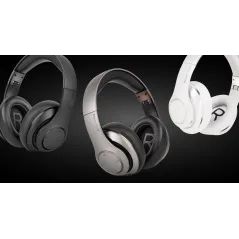 Bezprzewodowe słuchawki nauszne Kruger&Matz model Street 3 Wireless, kolor biały