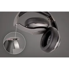 Bezprzewodowe słuchawki nauszne Kruger&Matz model Street 3 Wireless, kolor czarny