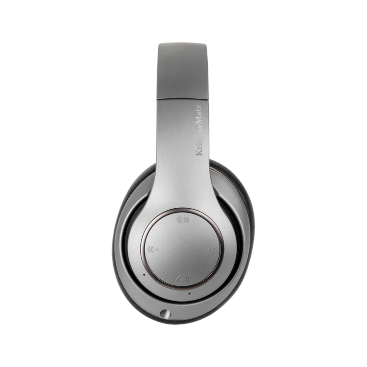 Bezprzewodowe słuchawki nauszne Kruger&Matz model Street 3 Wireless, kolor grafitowy Bezprzewodowe słuchawki nauszne Kruger&Matz model Street 3 Wireless, kolor grafitowy