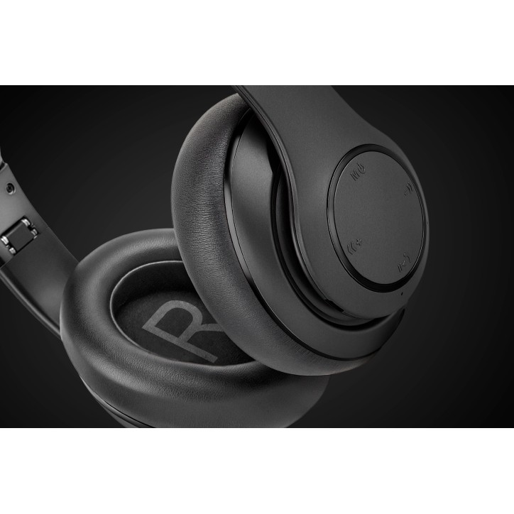 Bezprzewodowe słuchawki nauszne Kruger&Matz model Street 3 Wireless, kolor grafitowy Bezprzewodowe słuchawki nauszne Kruger&Matz model Street 3 Wireless, kolor grafitowy