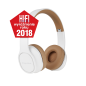 Bezprzewodowe słuchawki nauszne Kruger&Matz Soul 2 Wireless, białe