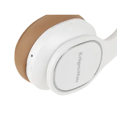 Bezprzewodowe słuchawki nauszne Kruger&Matz Soul 2 Wireless, białe