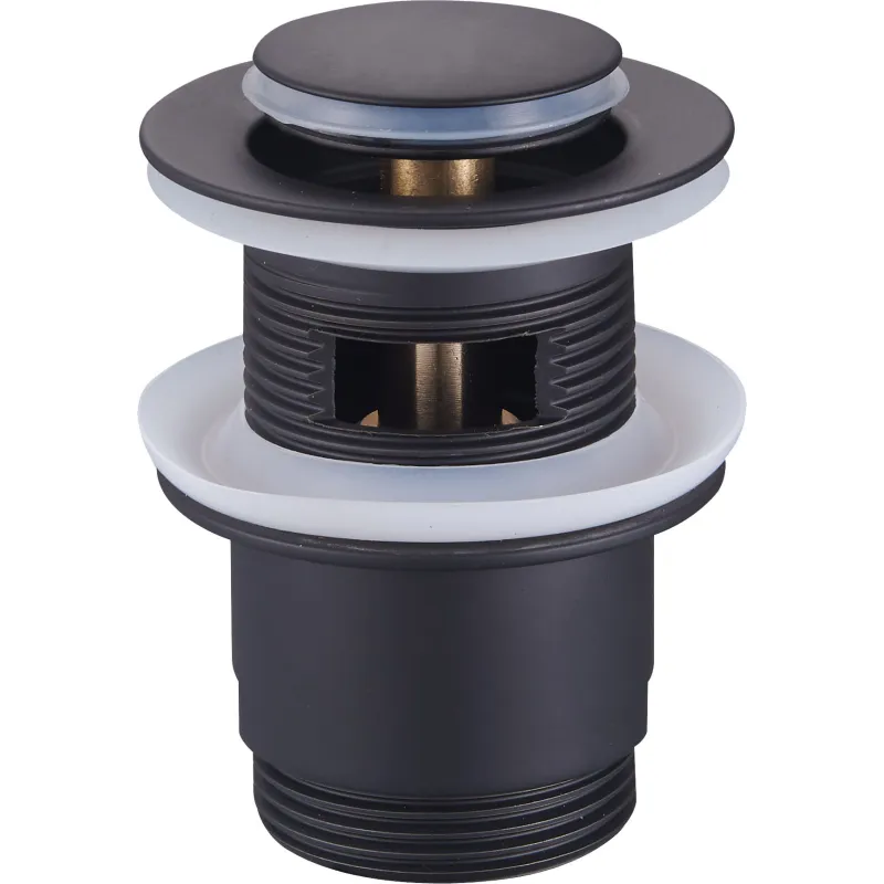 KOREK KLIK-KLAK MAŁY Z TULEJĄ MOSIĘŻNĄ CZARNY KOREK KLIK-KLAK MAŁY Z TULEJĄ MOSIĘŻNĄ CZARNY