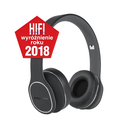 Bezprzewodowe słuchawki nauszne Kruger&Matz Soul 2 Wireless, czarne