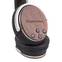 Bezprzewodowe słuchawki nauszne Kruger&Matz z aktywną redukcją szumów KM 670