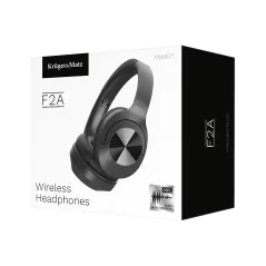 Bezprzewodowe słuchawki nauszne z ANC Kruger&Matz F2A