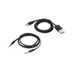 Bezprzewodowe słuchawki nauszne z ANC Kruger&Matz F3A